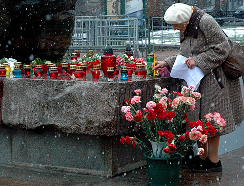 Action in memory of victims of 1937-1938 political repressions, Moscow, October 29, 2010. Photo by the "Caucasian Knot"