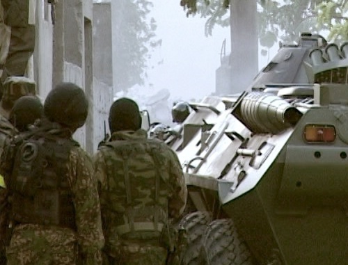 Special operation in Dagestan. Photo from operative materials of Russia's MIA for Dagestan