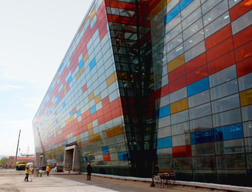 New terminal of the "Zvartnots" International Airport in Yerevan, September 2011. Photo: armilion.ru
