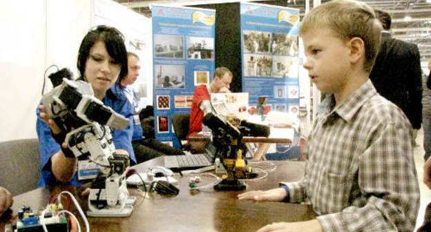 Southern Federal University at the Second Festival of Sciences of Southern Russia. Rostov-on-Don, October 8, 2011. Photo by Natalia Bazhenova for the "Caucasian Knot"