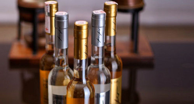 Products of the company "Kindzmarauli Marani". Courtesy of the http://www.kmwine.ge Products of the company "Kindzmarauli Marani". Courtesy of the http://www.kmwine.ge