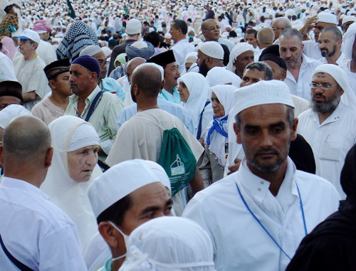 Pilgrims during hajj in Saudi Arabia. Photo: Bilal Renderee, http://www.flickr.com/photos/meexplore Pilgrims during hajj in Saudi Arabia. Photo: Bilal Renderee, http://www.flickr.com/photos/meexplore