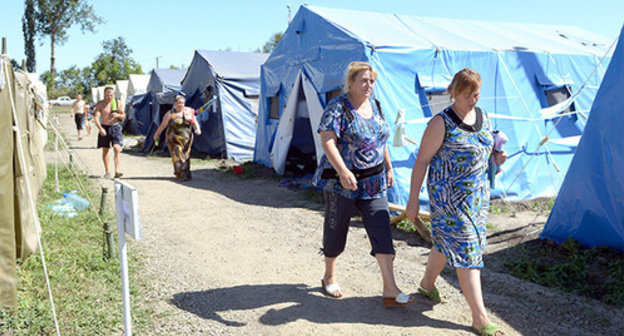 ‘Gukovo’ field camp for Ukrainian refugees. Photo by Oleg Pchelov for the ‘Caucasian Knot’. ‘Gukovo’ field camp for Ukrainian refugees. Photo by Oleg Pchelov for the ‘Caucasian Knot’.
