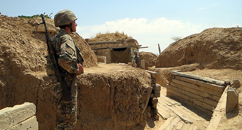 Near the frontline in Nagorno-Karabakh. August 2014. Photo by Alvard Grigoryan for the "Caucasian Knot" Near the frontline in Nagorno-Karabakh. August 2014. Photo by Alvard Grigoryan for the "Caucasian Knot"