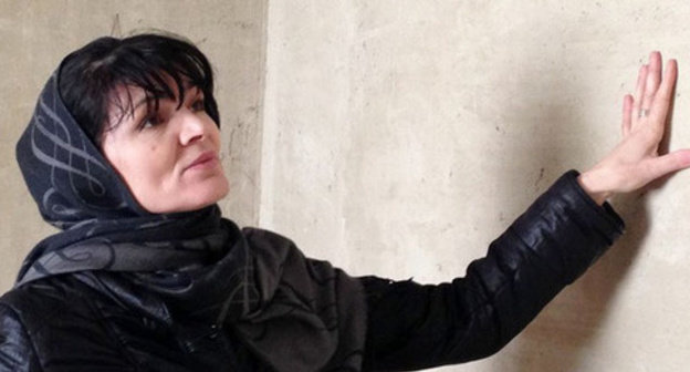 Hunger striker Elmira Bagirchaeva, February 2015. Photo by Patimat Makhmudova for the ‘Caucasian Knot’.