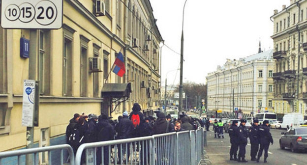 Moscow's Basmanny District Court, March 8, 2015. Photo by the ‘Caucasian Knot’ correspondent. 