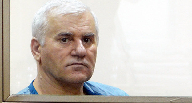 Said Amirov in the court room. Photo by Oleg Pchelov for the ‘Caucasian Knot’. 