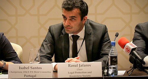 Rasul Jafarov. Photo by Aziz Karimov for the "Caucasian Knot"