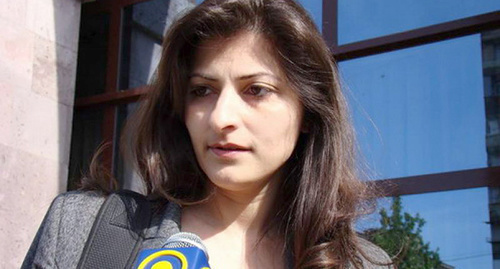 Advocate Lusine Sahakayn. Photo: http://old.7or.am/ru/news/view/2656/