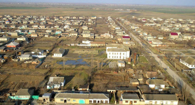 The village of Novy Kurush of the Khasavyurt District of Dagestan. Photo http://flnka.ru/interview/784-novyy-kurush-zhivet-v-slozhnom-nacionalnom-i-religioznom-okruzhenii.html