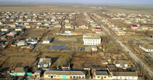 The village of Novy Kurush of the Khasavyurt District of Dagestan. Photo http://flnka.ru/interview/784-novyy-kurush-zhivet-v-slozhnom-nacionalnom-i-religioznom-okruzhenii.html