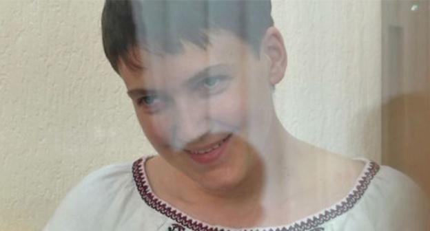 Nadezhda Savchenko. Photo: RFE/RL http://www.svoboda.org/