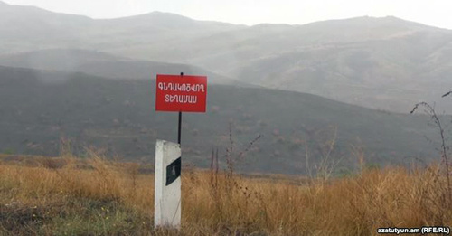 The territory of the Tavush Region regularly shelled by the Azerbaijani armed forces. Photo: RFE/RL,  http://rus.azatutyun.am/content/article/27269241.html