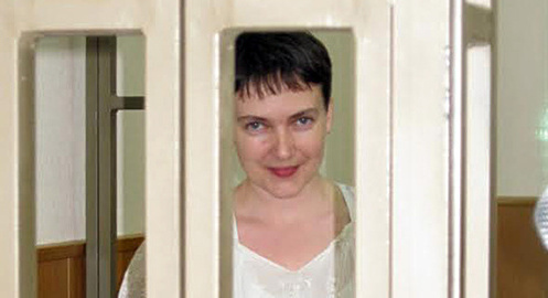 Nadezhda Savchenko. Photo by Konstantin Volgin for the ‘Caucasian Knot’. 