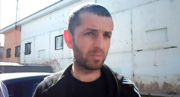A member of the organized criminal grouping accused of several crimes including plotting a terror act in the town of Pyt-Yakh in 2014. Photo: http://sledcom.ru/news/item/977595/