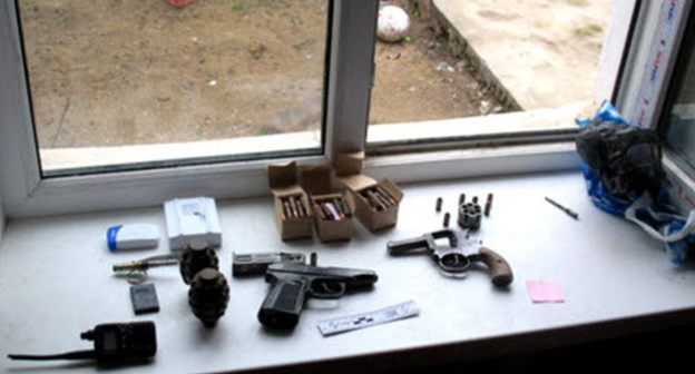 Weapons, ammunition. Photo: http://nac.gov.ru