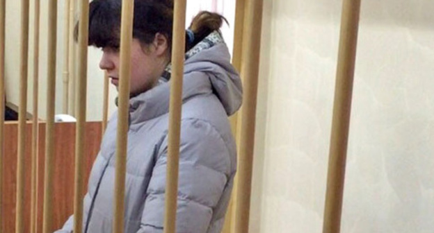 Varvara Karaulova. Photo: press service of the Lefortovo District Court of Moscow Varvara Karaulova. Photo: press service of the Lefortovo District Court of Moscow