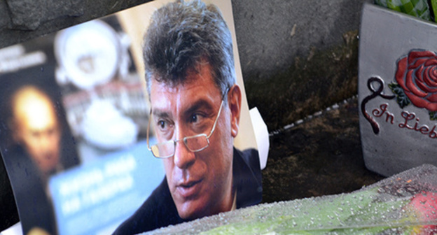 Boris Nemtsov’s photo at the Memorial to victims of political repressions in Sochi. Photo by Svetlana Kravchenko for the ‘Caucasian Knot’ Boris Nemtsov’s photo at the Memorial to victims of political repressions in Sochi. Photo by Svetlana Kravchenko for the ‘Caucasian Knot’
