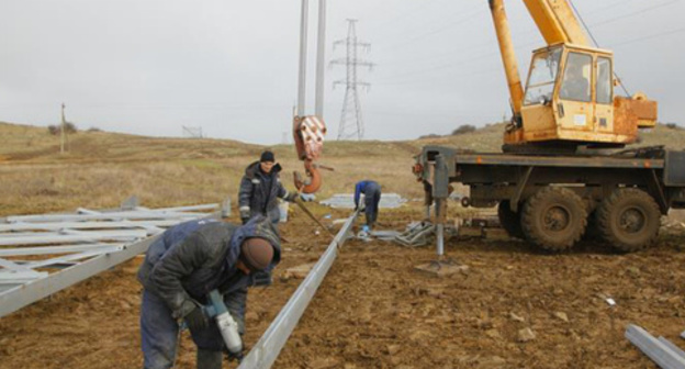Power line construction. Photo: http://kerch.com.ru