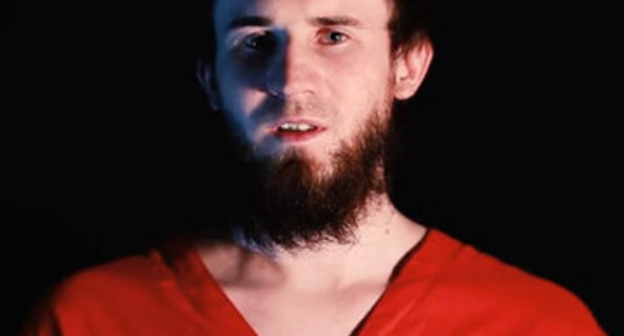 An alleged Russian spy executed by IS. Screenshot of a video on YouTube