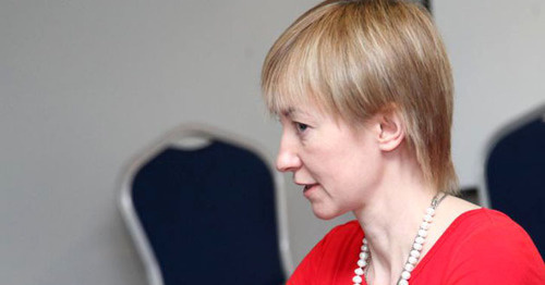 Yana Amelina. Photo: the Yerevan Geopolitical Club http://www.kavkazgeoclub.ru/content/islamskoe-gosudarstvo-mify-i-realii