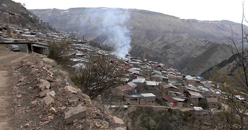 The Gunib District of Dagestan. Screenshot of a video by the user gazetachernovik https://www.youtube.com/watch?v=6s-fq6pP38w The Gunib District of Dagestan. Screenshot of a video by the user gazetachernovik https://www.youtube.com/watch?v=6s-fq6pP38w