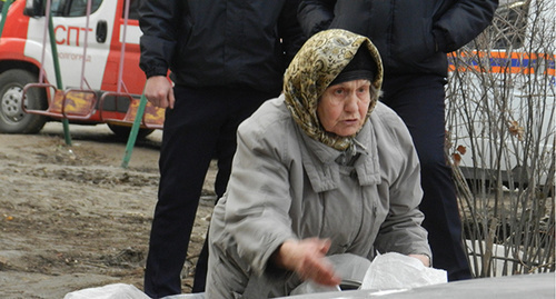 One of the tenants of the multi-storey building destroyed by an explosion in Volgograd. Photo by Tatyana Filimonova for the "Caucasian Knot"
