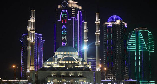 Mosque in Grozny. Photo by Magomed Magomedov for the "Caucasian Knot" Mosque in Grozny. Photo by Magomed Magomedov for the "Caucasian Knot"