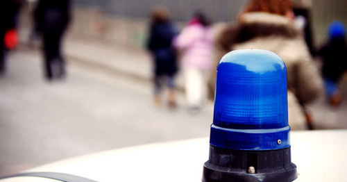 Police car. Photo: http://www.riakchr.ru/dvukh-sotrudnikov-mvd-dagestana-mogut-uvolit-iz-za-snyatogo-video-porochashchem-dostoinstvo-kollegi-iz-chechni/ Police car. Photo: http://www.riakchr.ru/dvukh-sotrudnikov-mvd-dagestana-mogut-uvolit-iz-za-snyatogo-video-porochashchem-dostoinstvo-kollegi-iz-chechni/