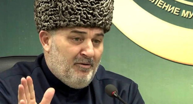 Mufti Isa Khamkhoev. Sreenshot from the video posted by user Ingushetia.org https://www.youtube.com/watch?v=GXGPT29-bcI Mufti Isa Khamkhoev. Sreenshot from the video posted by user Ingushetia.org https://www.youtube.com/watch?v=GXGPT29-bcI