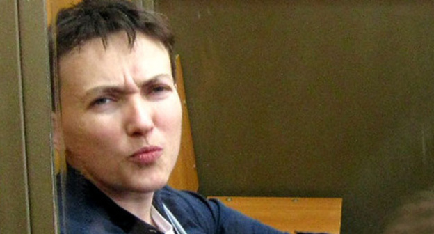 Nadezhda Savchenko in the Donetsk City Court before the  pronouncement of the verdict, March 22, 2016. Photo by Konstantin Volgin for the "Caucasian Knot"