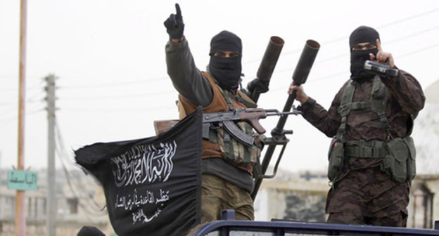 Militants of the terrorist organization. Photo: http://ru.apa.az/print/304229 Militants of the terrorist organization. Photo: http://ru.apa.az/print/304229