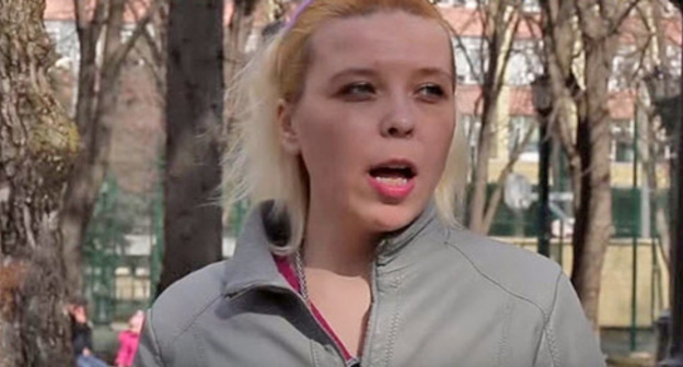 Darya Polyudova. Screenshot of the video posted by user Open Russia, https://www.youtube.com/watch?v=awVTP1AgjfI Darya Polyudova. Screenshot of the video posted by user Open Russia, https://www.youtube.com/watch?v=awVTP1AgjfI