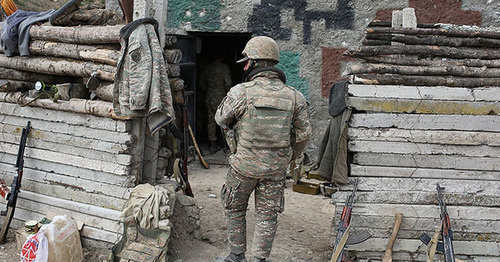 Soldiers of the army of Nagorno-Karabakh. Photo: © PAN Photo / Karo Sahakyan