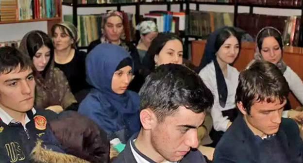 A memorial evening "Let generations know" in the Central Library in Grozny. February 20, 2016. Photo http://www.cbschr.ru/index.php/fotogalereya/category/2-meropriyatiya?start=98 A memorial evening "Let generations know" in the Central Library in Grozny. February 20, 2016. Photo http://www.cbschr.ru/index.php/fotogalereya/category/2-meropriyatiya?start=98