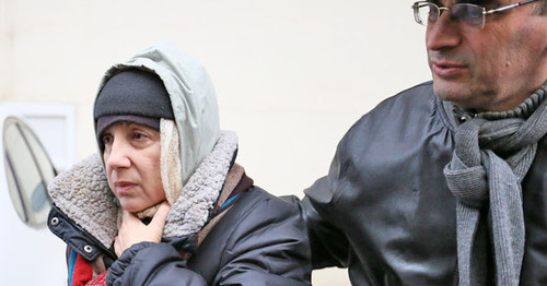 Leyla and Arif Yunus after the release. December 9, 2015. Photo by Aziz Karimov for the "Caucasian Knot" Leyla and Arif Yunus after the release. December 9, 2015. Photo by Aziz Karimov for the "Caucasian Knot"