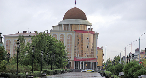 The building of the administration of the Judicial Department in Grozny. Photo by Magomed Magomedov for the "Caucasian Knot" The building of the administration of the Judicial Department in Grozny. Photo by Magomed Magomedov for the "Caucasian Knot"