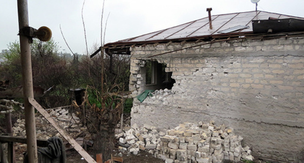 The effects of shelling in the Martakert District of Nagorno-Karabakh. April 17, 2016. Photo by Alvard Grigoryan for the "Caucasian Knot" The effects of shelling in the Martakert District of Nagorno-Karabakh. April 17, 2016. Photo by Alvard Grigoryan for the "Caucasian Knot"
