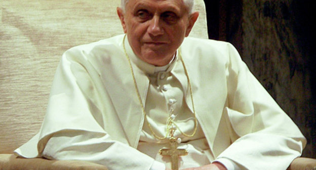 Pope Benedict XVI. Photo by http://ru.wikipedia.org