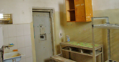 A cell of a SIZO (pre-trial prison) of Nalchik. Photo http://www.07.fsin.su/ A cell of a SIZO (pre-trial prison) of Nalchik. Photo http://www.07.fsin.su/