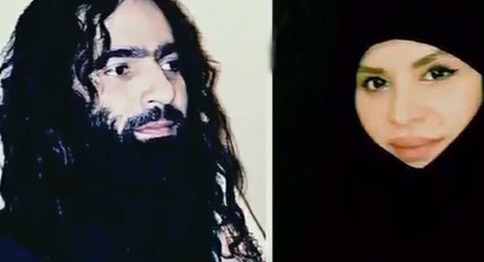 Khazan (Aza) Bataeva, a Chechen singer, and her husband. Screenshot of a video by the user Chechnya 95 https://www.youtube.com/watch?v=iX2wxtPmYFQ Khazan (Aza) Bataeva, a Chechen singer, and her husband. Screenshot of a video by the user Chechnya 95 https://www.youtube.com/watch?v=iX2wxtPmYFQ
