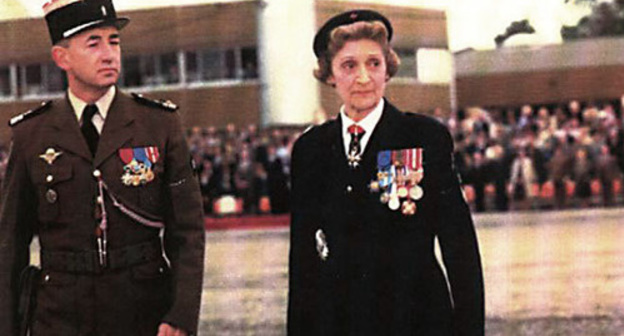 Elmeskhan Hagundokova (left). Photo: http://tmblagodat.ru/zhizn-teatra/nasha-zemlyachka-geroinya-frantsii/ Elmeskhan Hagundokova (left). Photo: http://tmblagodat.ru/zhizn-teatra/nasha-zemlyachka-geroinya-frantsii/