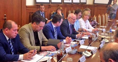 The sitting of HRC in the regions of the North Caucasian Federal District. May 31, 2016. Photo http://www.president-sovet.ru/presscenter/multimedia/photo/view/201/