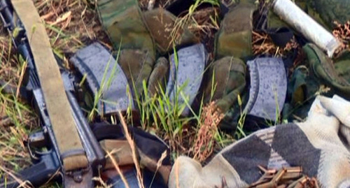 Weapons and ammunition. Photo: http://nac.gov.ru/kontrterroristicheskie-operacii/segodnya-nochyu-v-hode-kto-v-dagestane.html Weapons and ammunition. Photo: http://nac.gov.ru/kontrterroristicheskie-operacii/segodnya-nochyu-v-hode-kto-v-dagestane.html