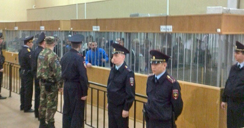 During the judgement delivery in the case of the attack on Nalchik. December 2014. Photo http://memohrc.org/news/vynesen-prigovor-po-delu-o-vooruzhennom-napadenii-na-nalchik During the judgement delivery in the case of the attack on Nalchik. December 2014. Photo http://memohrc.org/news/vynesen-prigovor-po-delu-o-vooruzhennom-napadenii-na-nalchik