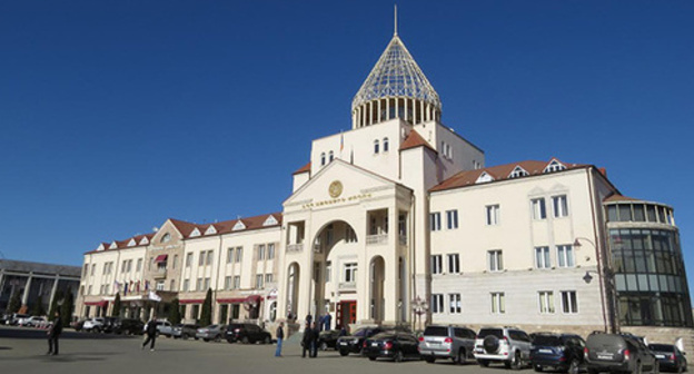 The Parliament of Nagorno-Karabakh in Stepanakert. Photo by Alvard Grigoryan for the "Caucasian Knot" The Parliament of Nagorno-Karabakh in Stepanakert. Photo by Alvard Grigoryan for the "Caucasian Knot"