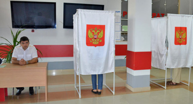 The State Duma elections. A polling station No. 46-52. Sochi, September 18, 2016. Photo by Svetlana Kravchenko for the "Caucasian Knot"