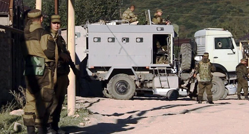 Law enforcers during special operation. Photo: http://nac.gov.ru/kontrterroristicheskie-operacii/v-hode-kto-v-dagestane-neytralizovany-troe-0.html Law enforcers during special operation. Photo: http://nac.gov.ru/kontrterroristicheskie-operacii/v-hode-kto-v-dagestane-neytralizovany-troe-0.html