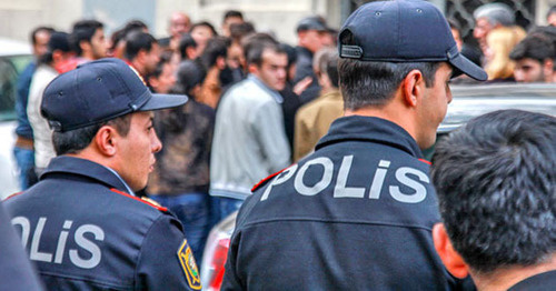 Police officers, Baku. Photo by Aziz Karimov for the 'Caucasian Knot'. Police officers, Baku. Photo by Aziz Karimov for the 'Caucasian Knot'.