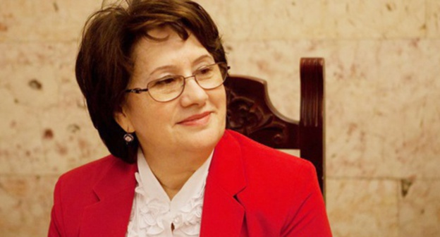 Burliyat Tokbolatova. Photo: http://www.vestikavkaza.ru/news/Burliyat-Tokbolatova-vozglavila-Minpechati-Dagestana.html